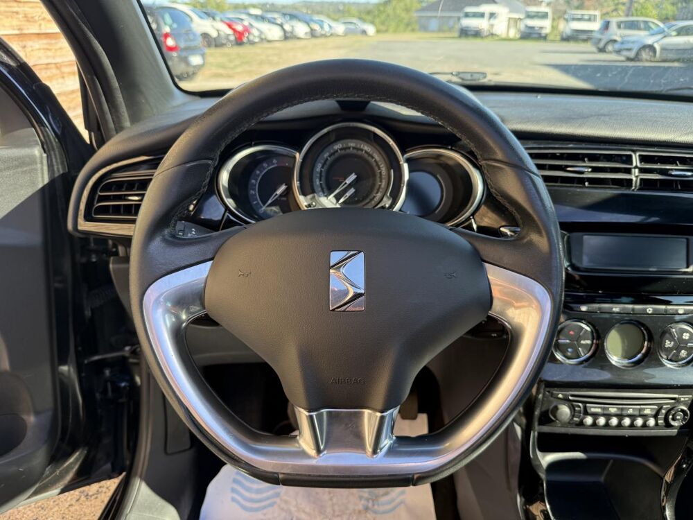 DS3 Cabrio 1.2 VTi - 82 CABRIOLET So Chic PHASE 1 2013 occasion 19100 Brive-la-Gaillarde