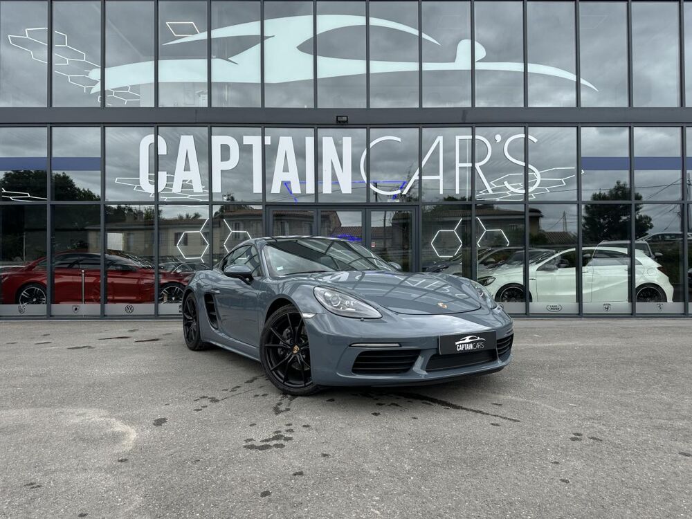 Cayman 718 TYPE 982 2.0 300CH BV PDK BOSE/PCM/SIEGES CHAUFFANTS - G 2018 occasion 33450 Montussan