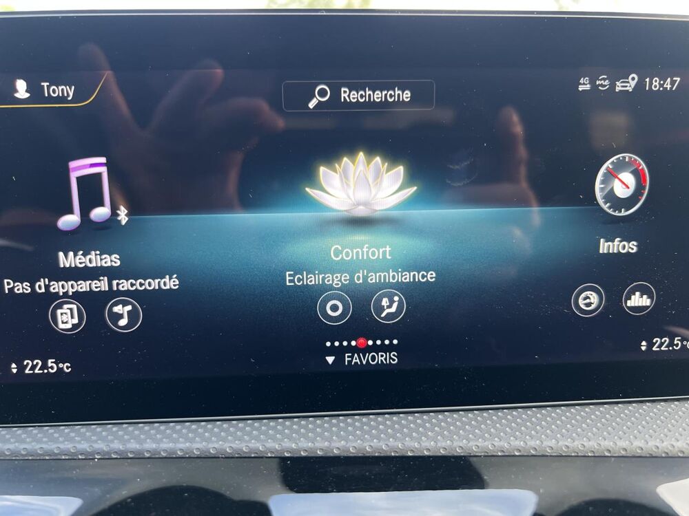 Classe CLA MERCEDES CLASSE 250 - BV 7G-DCT AMG Line 4-Matic 2023 occasion 49070 Beaucouz&eacute;