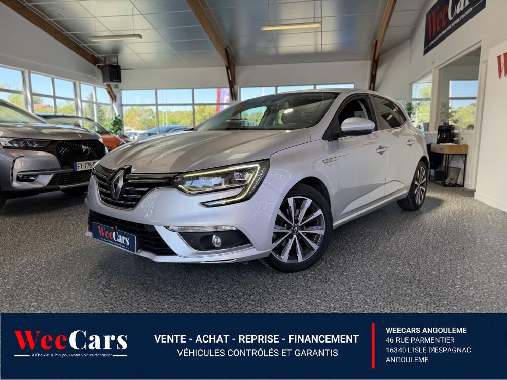 M&eacute;gane 1.5 BLUEDCI 115CH INTENS EDC BVA GARANTIE 12 MOIS 2019 occasion 16000 Angoul&ecirc;me