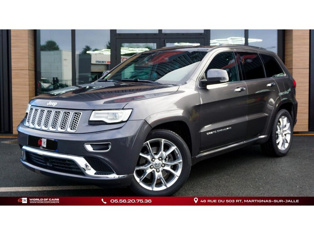 Grand Cherokee 3.0 CRD 250 Summit PHASE 2 2015 occasion 33127 Saint-Jean-d'Illac