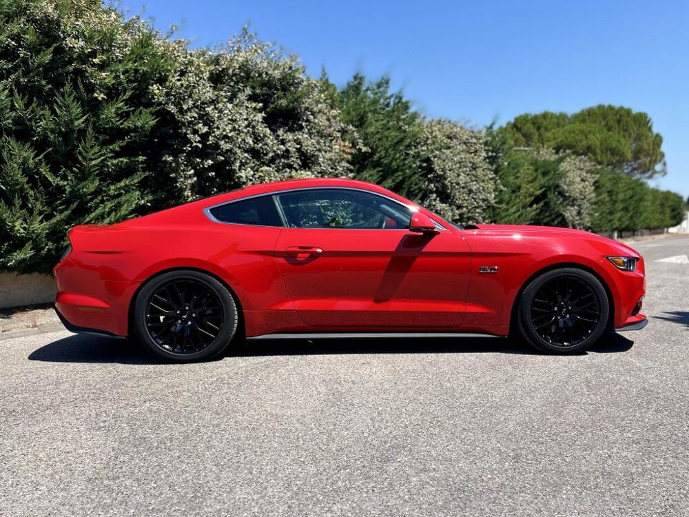 Mustang 5.0 V8 GT FASTBACK 421CH BVA - MALUS PAYE - FULL ENTRETIEN - 2016 occasion 13760 Saint-Cannat