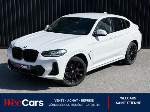 BMW X4 3.0 D 286 MHEV HYBRID 48VOLT M-SPORT XDRIVE BVA CAMERA/CUIR/ 2021 occasion Saint-Just-Saint-Rambert 42170