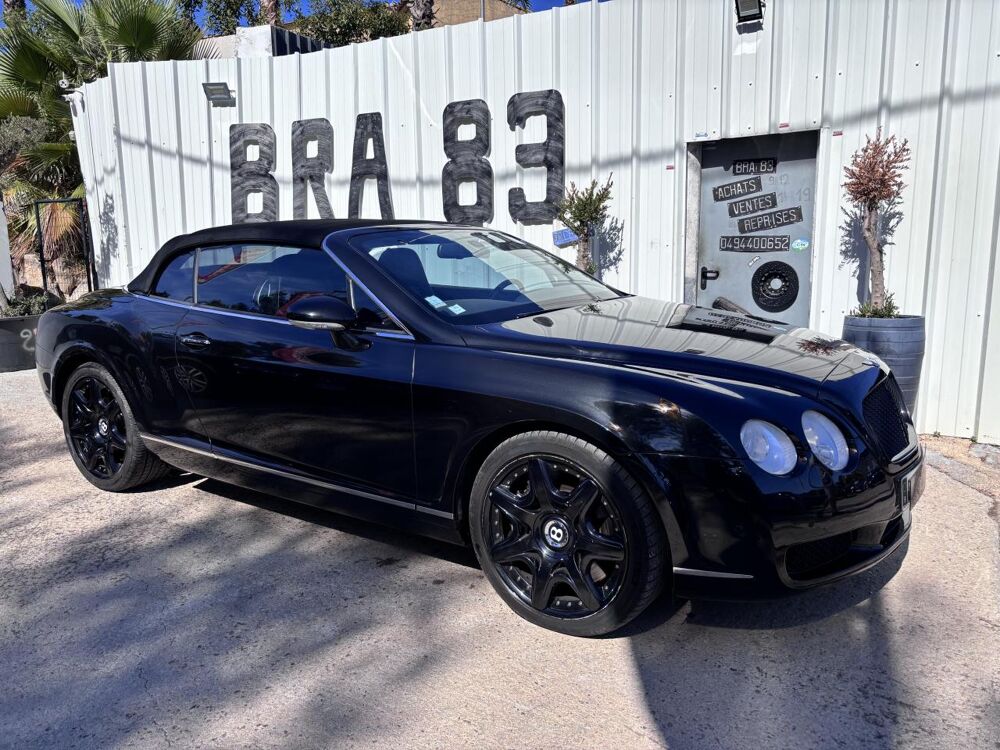 Continental Convertible 6.8i - BVA CONVERTIBLE CABRIOLET . 2008 occasion 83490 Le Muy