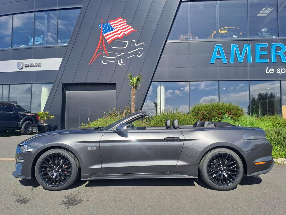 Mustang GT CABRIOLET V8 5.0L 2018 occasion 91830 Le Coudray-Montceaux