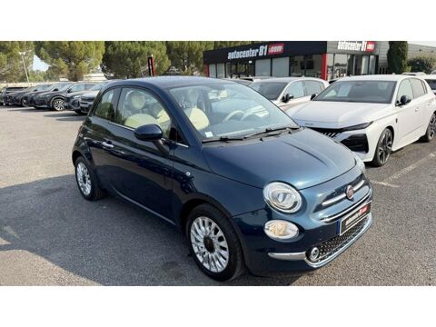 Fiat 500 1.2i 69 Lounge +CARPLAY 2019 occasion Soual 81580