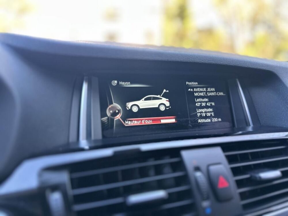 X4 XLINE xDrive 20d - BVA F26 - SIEGES ELEC - JANTES 18\' 2014 occasion 13760 Saint-Cannat