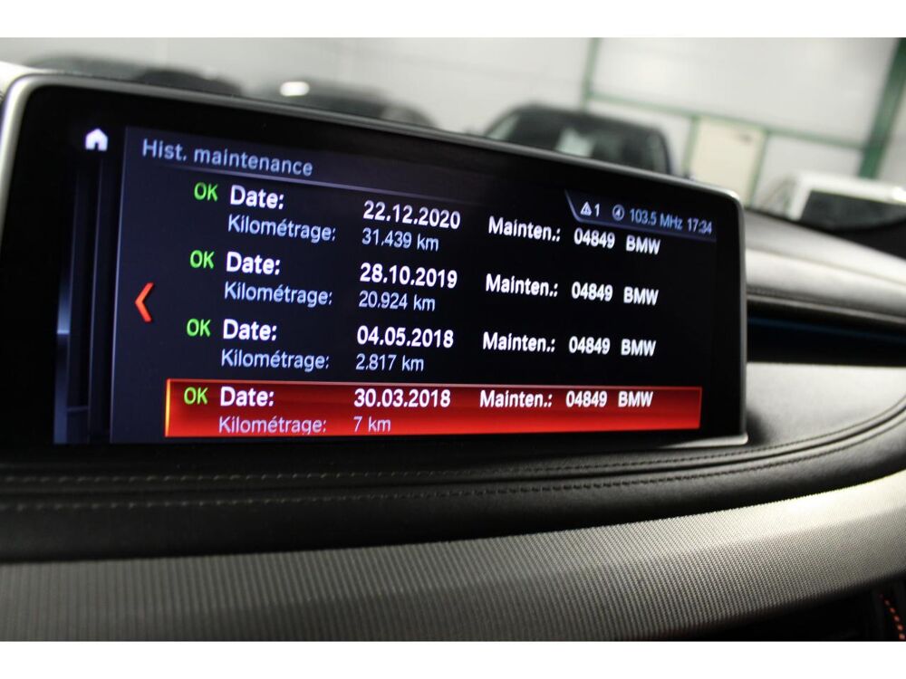 X6 M F86 - BVA - 575CH - Suivi complet BMW 2018 occasion 95340 Bernes-sur-Oise