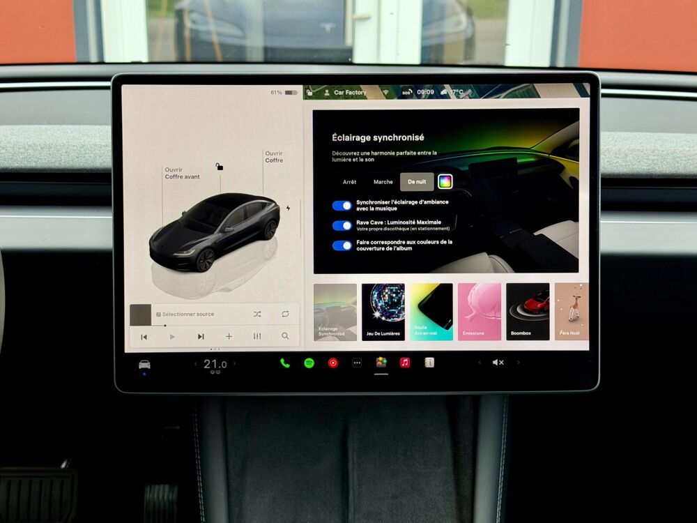 Model 3 Highland Grande Autonomie AWD Dual Motor Garantie Tesla 04 / 2024 occasion 67440 Marmoutier