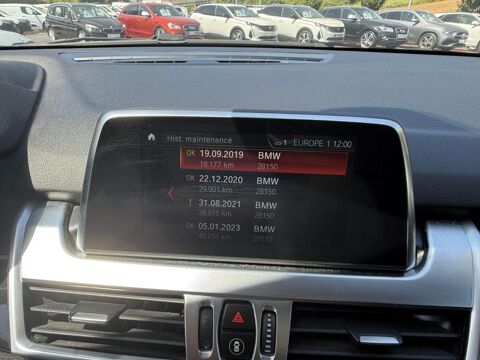 Serie 2 218i Active Tourer - BVA 136ch F45 Sport SUIVI BMW + GPS + C 2017 occasion 19100 Brive-la-Gaillarde