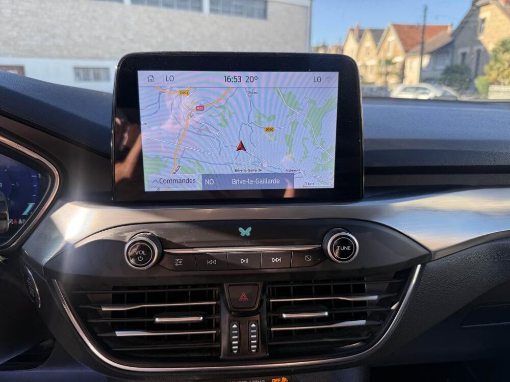 Focus SW 1.5 EcoBlue - 120 - BVA SW BREAK Titanium X GPS + CAMERA 2020 occasion 19100 Brive-la-Gaillarde