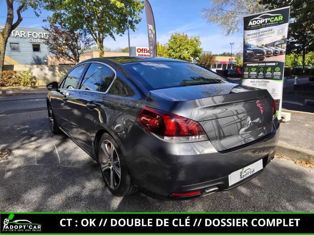 508 2.2 HDi 16V - 200 - BVA BERLINE GT PHASE 2 2015 occasion 77185 Lognes