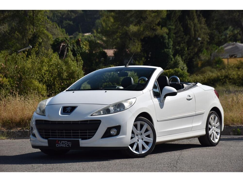 207 CC 1.6 VTi 16V - 120 - BVA CC COUPE CABRIOLET F&eacute;line PHASE 2012 occasion 06250 Mougins