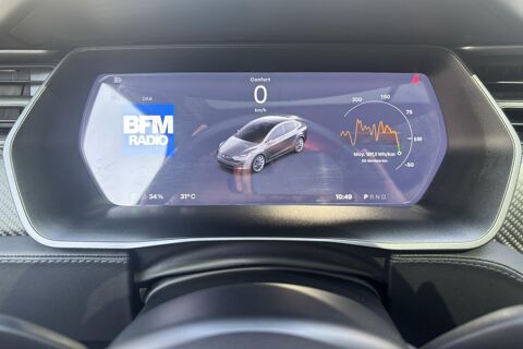 Model X 100D 525 ch- Autopilot Am&eacute;lior&eacute; - Int&eacute;rieur Cuir & Cam&eacute;ra 36 2018 occasion 78760 Jouars-Pontchartrain
