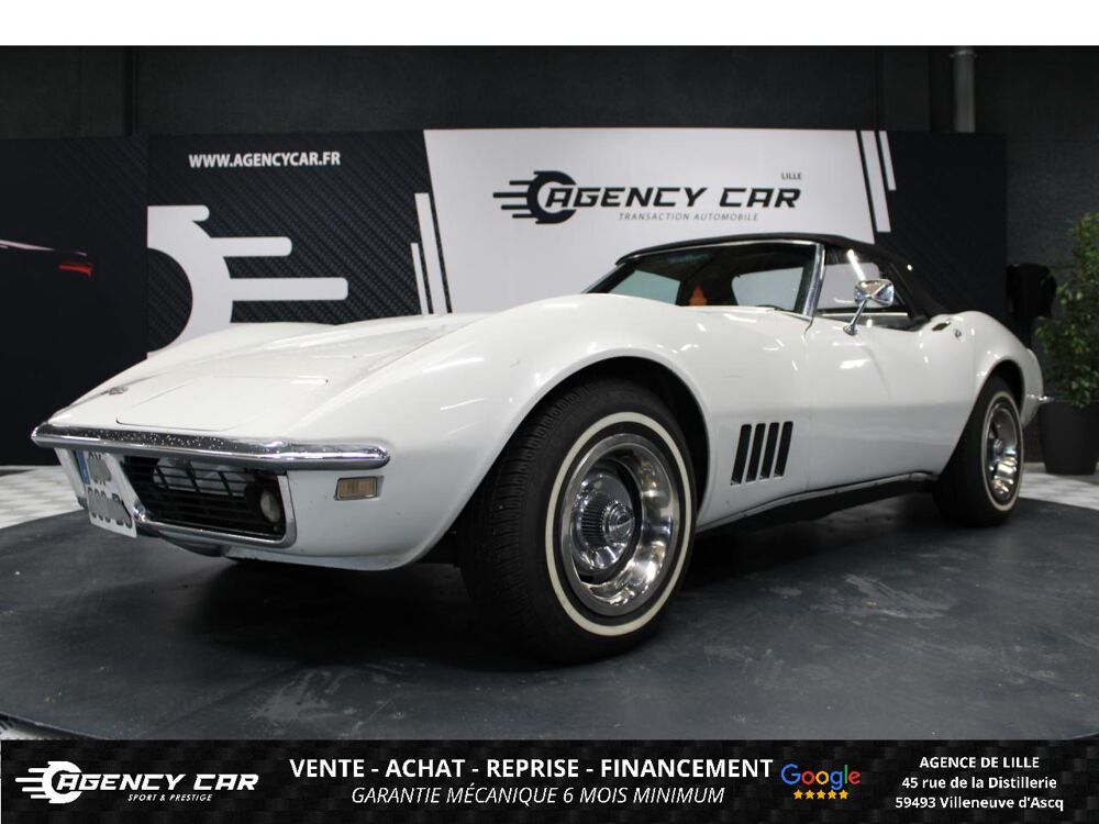Corvette 5.3 V8 BVA C3 CABRIOLET 1968 occasion 59493 Villeneuve-d'Ascq
