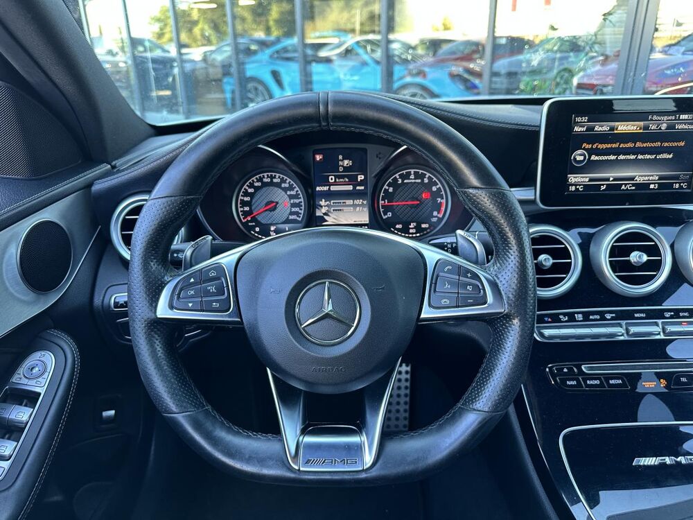 Classe C C 63 - BVA Speedshift MCT AMG - GARANTIE 12 MOIS 2015 occasion 33450 Montussan