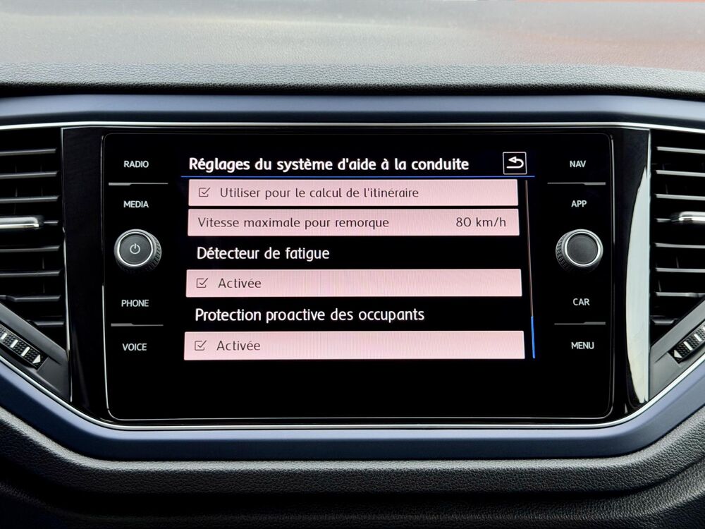 T-ROC R-Line 1.5 TSI 150 DSG Attelage Jante Suzuka Cam&eacute;ra Carplay 2021 occasion 67440 Marmoutier