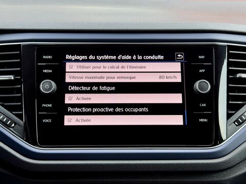 T-ROC R-Line 1.5 TSI 150 DSG Attelage Jante Suzuka Cam&eacute;ra Carplay 2021 occasion 67440 Marmoutier