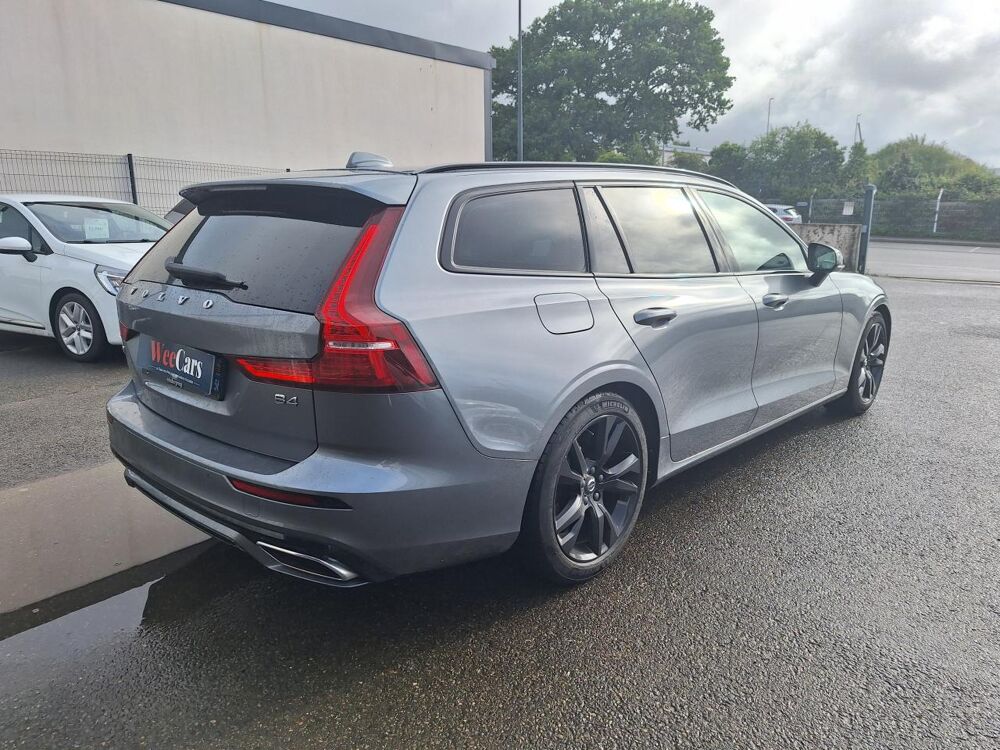 V60 2.0 B4 D 211H 197 MHEV HYBRID R-DESIGN GEARTRONIC BVA 2021 occasion 56850 Caudan