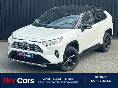 Toyota RAV 4 2.5 222H 175 HYBRID FULL-HYBRID 1.6KWH COLLECTION 4X2 BVA 2019 occasion Saint-Just-Saint-Rambert 42170