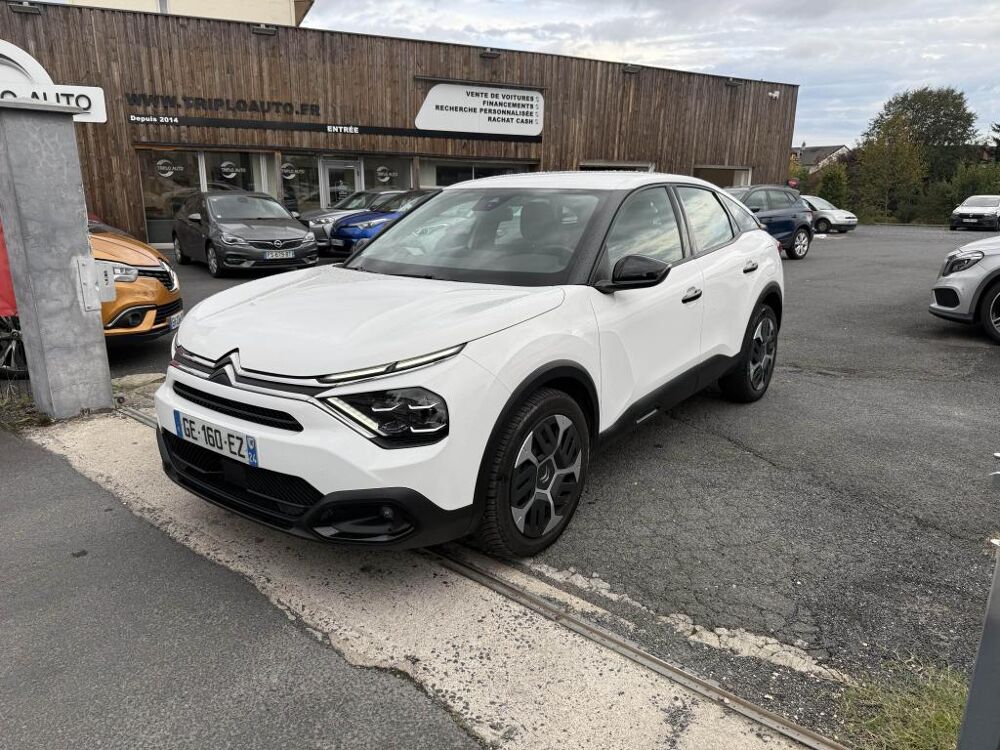 C4 1.5 BlueHDi - 110 S&S Feel Pack carplay + clim + radar AR 2022 occasion 19100 Brive-la-Gaillarde