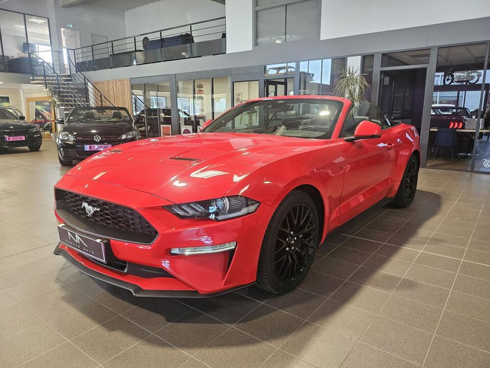 Mustang 2.3 EcoBoost 290 BVA CABRIOLET 2019 occasion 26000 Valence