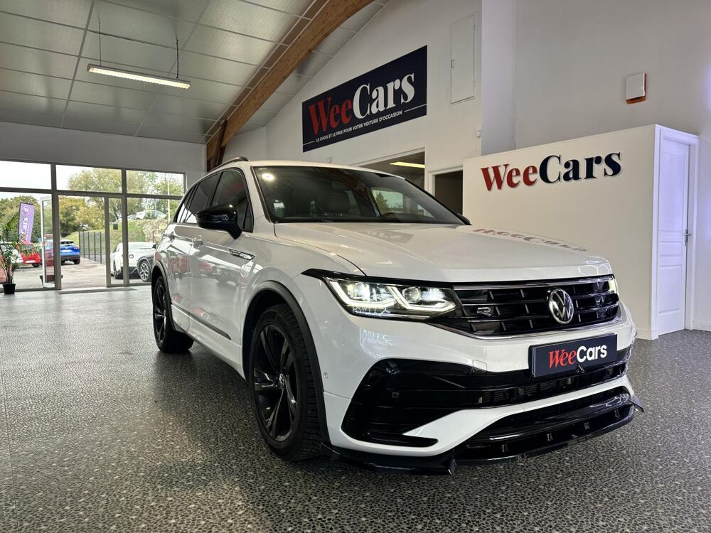 Tiguan 2.0 TDI 150 BLACK R-LINE DSG BVA - GARANTIE 12 MOIS 2021 occasion 16000 Angoul&ecirc;me