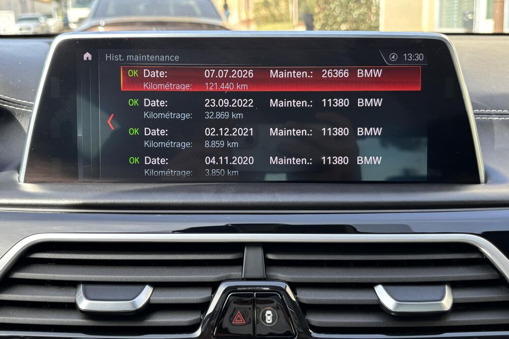 S&eacute;rie 7 730d M Sport xDrive Individual Black Fire - Rare & Sur&eacute;quip&eacute; 2019 occasion 78760 Jouars-Pontchartrain