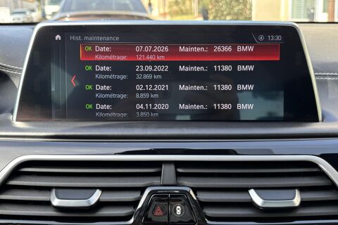 S&eacute;rie 7 730d M Sport xDrive Individual Black Fire - Rare & Sur&eacute;quip&eacute; 2019 occasion 78760 Jouars-Pontchartrain