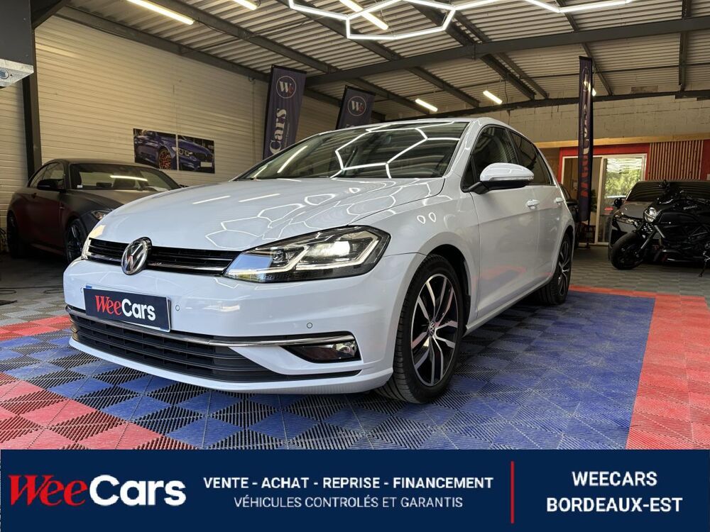 Golf 1.6 16V TDI CR - 115 - BV DSG 7 VII BERLINE Carat Exclusive 2018 occasion 33370 Artigues-pr&egrave;s-Bordeaux