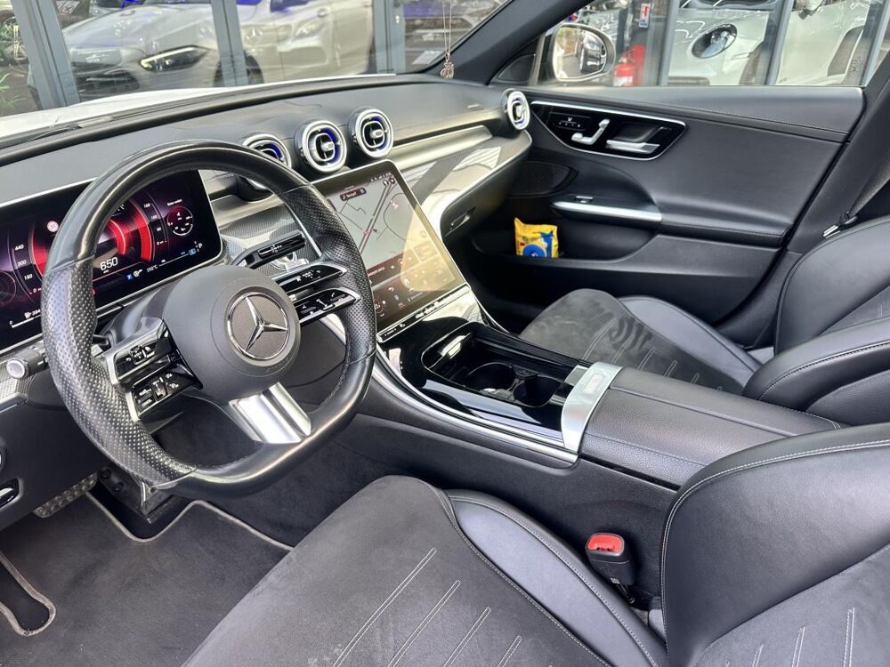Classe C C 220 d - BVA 9G-Tronic AMG Line - GARANTIE 12 MOIS 2021 occasion 33450 Montussan