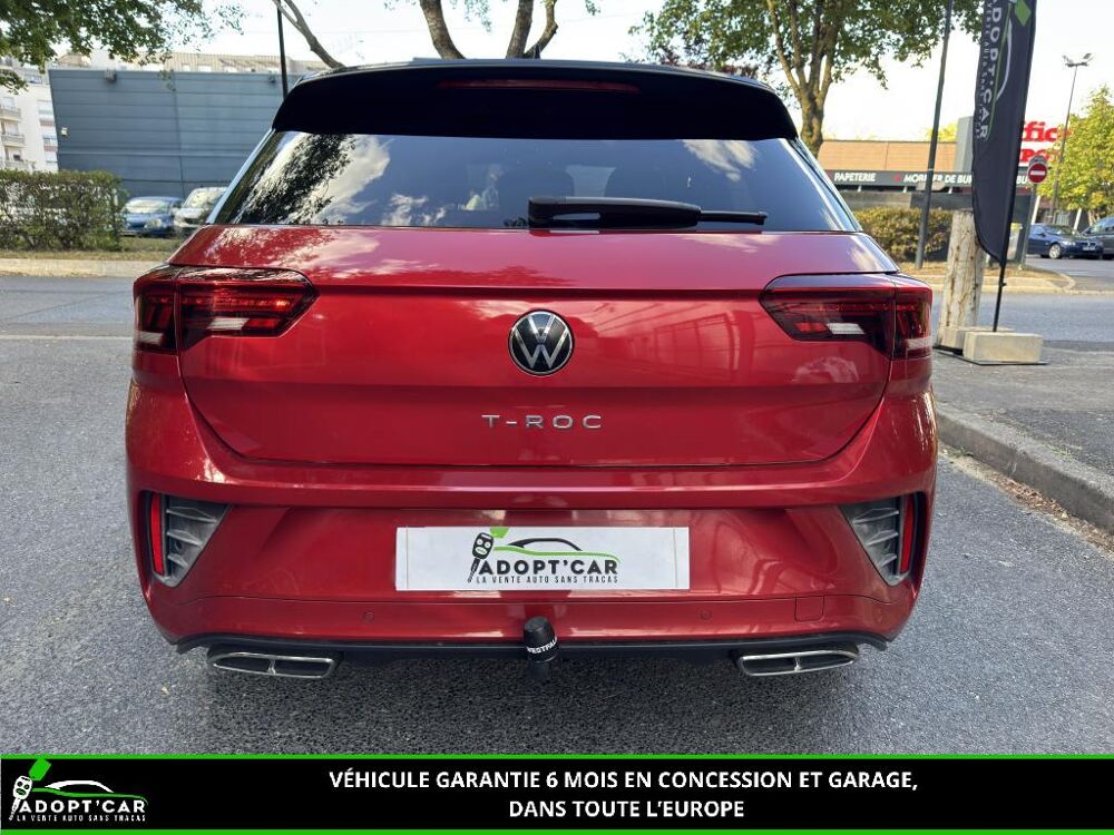 T-ROC 1.5 TSI Evo - 150 - Start&Stop - BV DSG 7 R-Line PHASE 2 2022 occasion 77185 Lognes