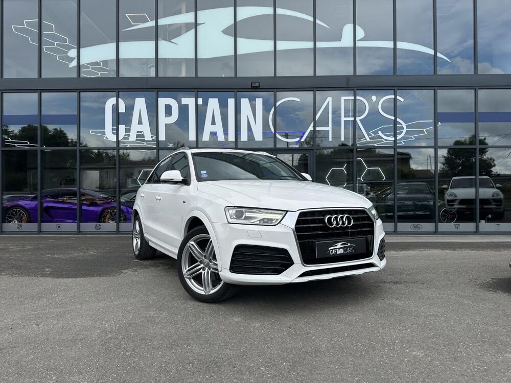 Q3 1.4 TFSI COD - 150 - BV S-tronic S-Line - GARANTIE 12 MOIS 2016 occasion 33450 Montussan