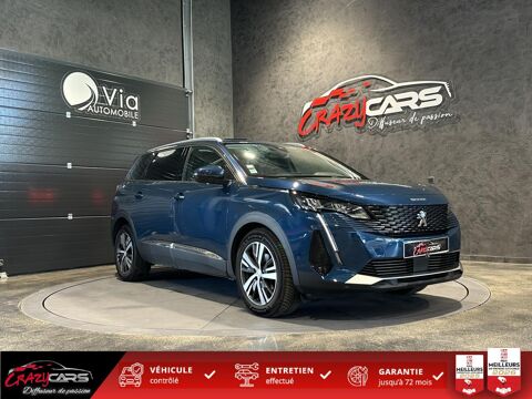 Peugeot 5008 2.0 BlueHDi 180 EAT8 Allure Pack - Camera - 7 pl 2021 occasion Pontarlier 25300