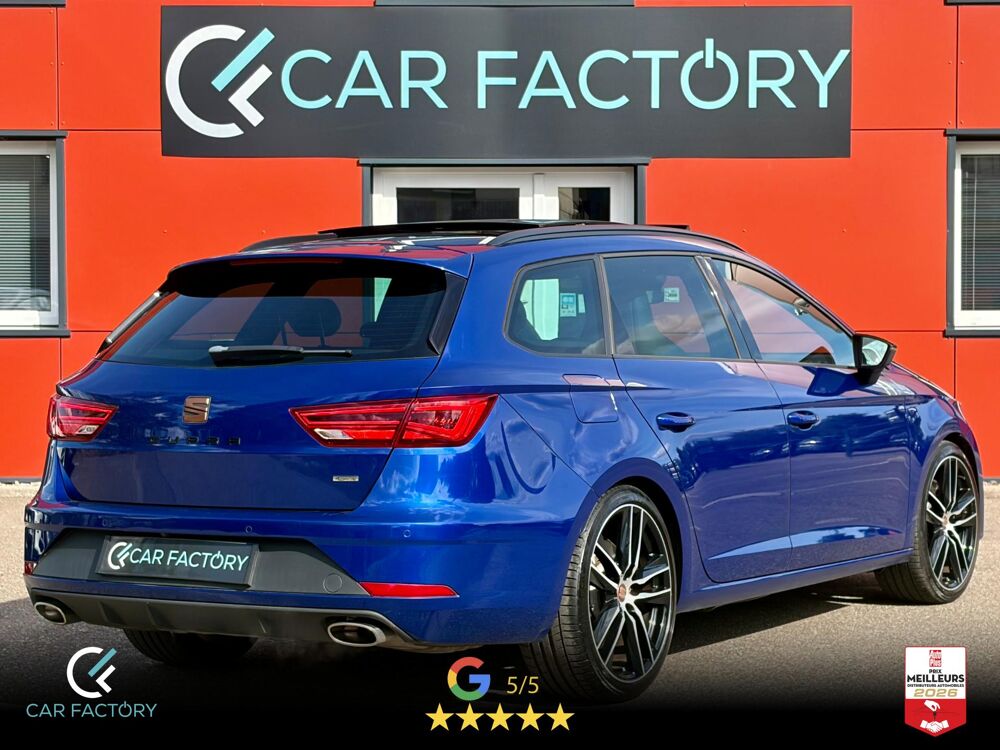 Leon Cupra 2.0 TSI 300 DSG 4Drive 1&egrave;re Main Siege F1 Top Toit ouv 2020 occasion 67440 Marmoutier