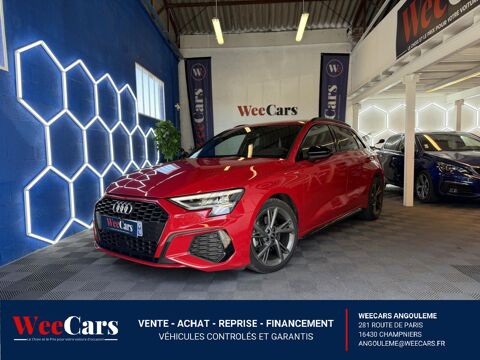 Audi A3 2.0 35 TDI 150CH S-LINE GARANTIE 12 MOIS 2021 occasion Angoul&ecirc;me 16000