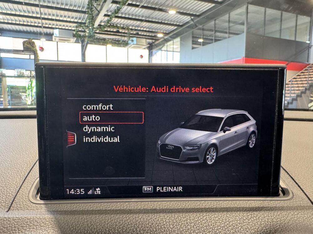 A3 Sportback 1.0 TFSI -116 - RADAR AR AV 2019 occasion 25300 Pontarlier