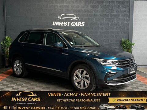 Volkswagen Tiguan 1.4 E-Hybrid 245CH BV DSG6 Elegance TOIT OUVRANT / CARPLAY - 2023 occasion M&eacute;rignac 33700