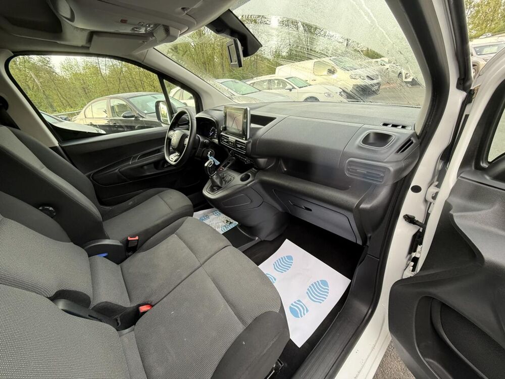 Berlingo 1.5 BlueHDi - 75 Fourgon M Worker 1000 kg TVA RECUPERABLE + 2019 occasion 19100 Brive-la-Gaillarde