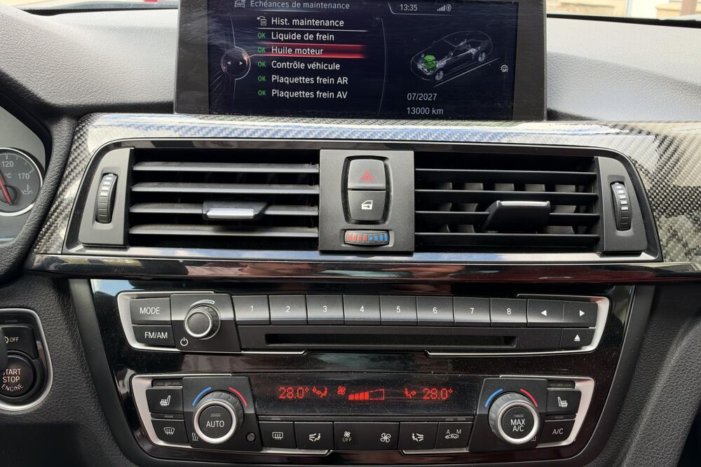 M4 F82 COUP&Eacute;-431 CH-DKG-PACK CARBONE-HARMAN KARDON-CUIR ROUGE 2015 occasion 78760 Jouars-Pontchartrain