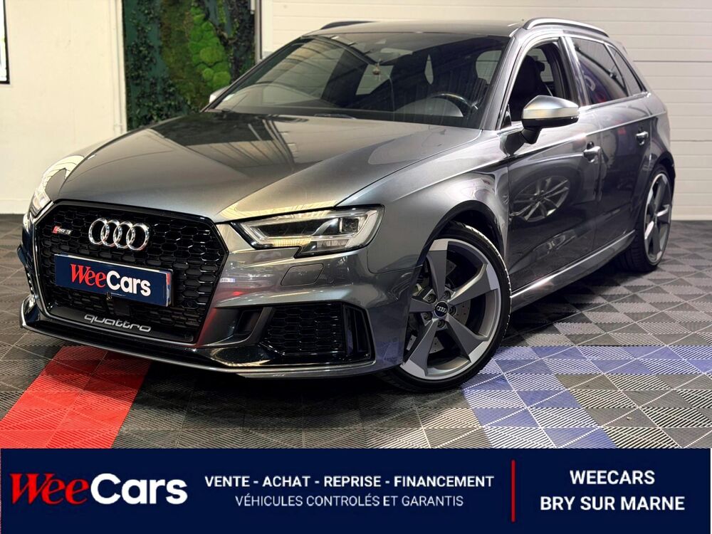 RS3 SPORTBACK 2.5 TFSI 400 QUATTRO S-TRONIC BVA - Toit ouvrant & 2019 occasion 94360 Bry-sur-Marne