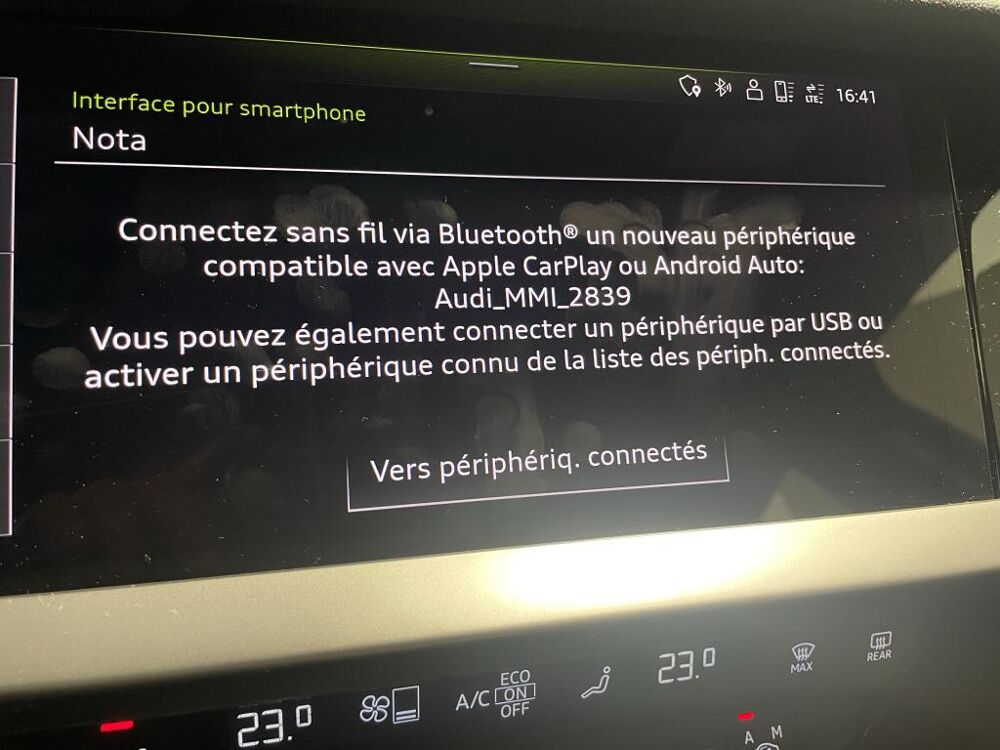 A3 Sportback 2.0 35 TDI 150ch S-Tronic 7 S line TVA - Garanti 2024 occasion 33500 Libourne