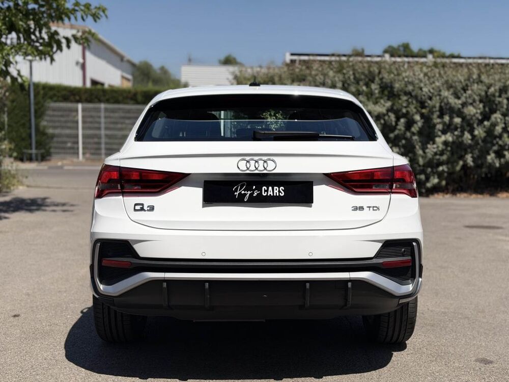 Q3 SPORTBACK S-LINE 2.0 35 TDI - 150CH - CAM - HAYON ELEC - SIE 2021 occasion 13760 Saint-Cannat