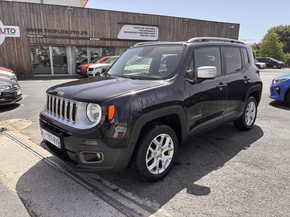Renegade 2.0 MultiJet - 140 4x4 Limited gps + clim + camera AR 2016 occasion 19100 Brive-la-Gaillarde
