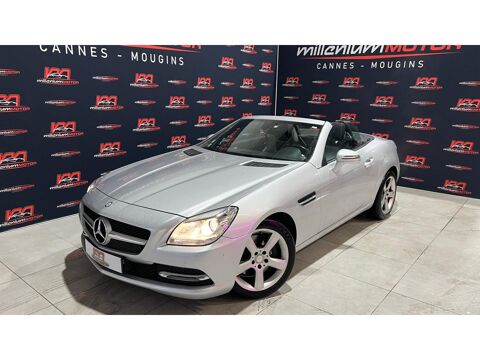 Mercedes SLK 200 - BVA 9 G-Tronic COUPE CABRIOLET -184ch - GARANTIE 6 MO 2015 occasion Mougins 06250