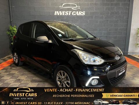 Hyundai i10 1.2i 87ch Pack Sensation BVA4 5p - IDEAL JEUNE PERMIS - GARA 2016 occasion M&eacute;rignac 33700