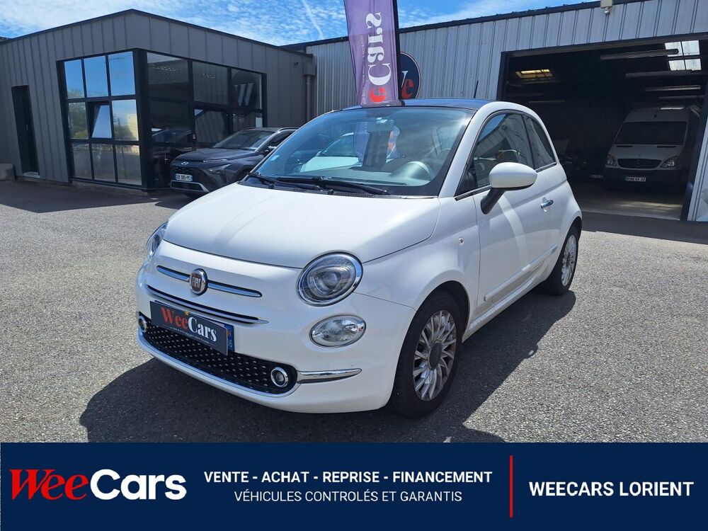 500 Fiat 0.9i TwinAir - 85 S&S - BV Dualogic BERLINE Lounge PHA 2016 occasion 56850 Caudan