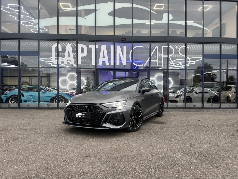 A3 RS3 Sportback Quattro 2.5 TFSI - 400 BVA - GARANTIE 12 MOIS 2024 occasion 33450 Montussan