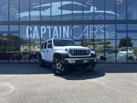 Jeep Wrangler 2.0i T 4xe - 380 - BVA 4x4 Unlimited Sahara - GARANTIE 12 MO 2024 occasion Montussan 33450