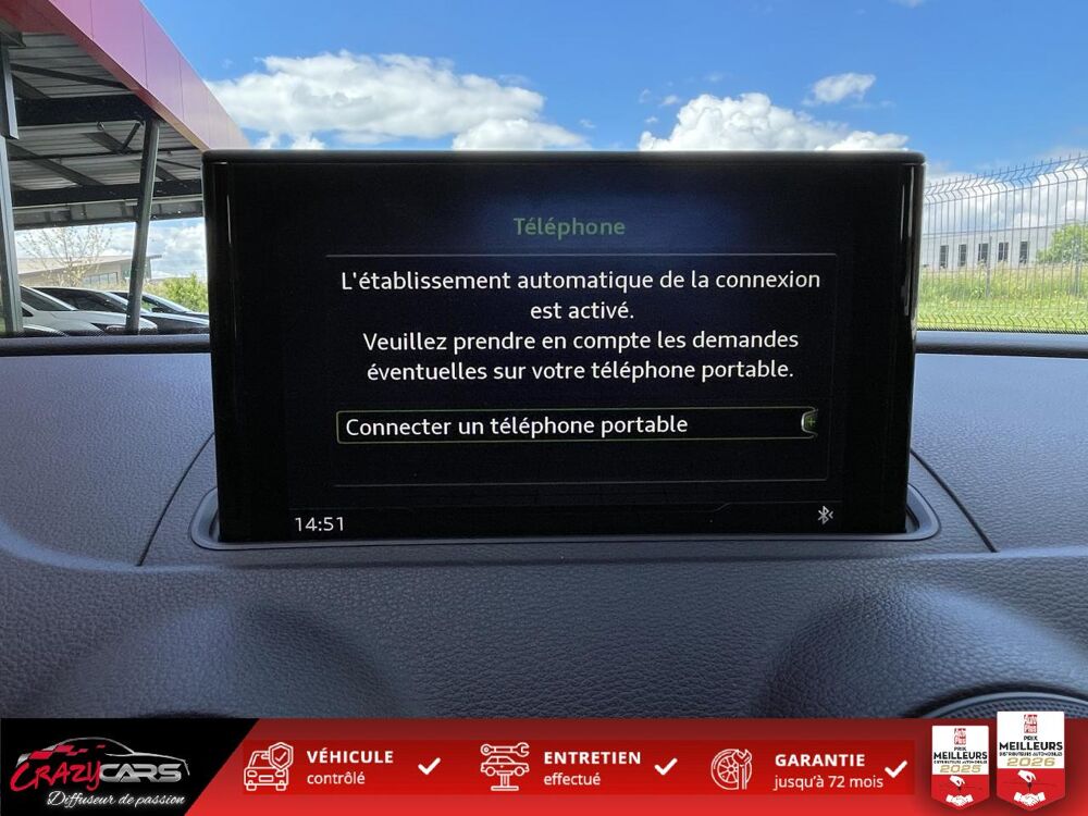 A3 1.5 35 TFSI 150 S-Tronic Business Line - AppleCarplay 2019 occasion 25300 Pontarlier